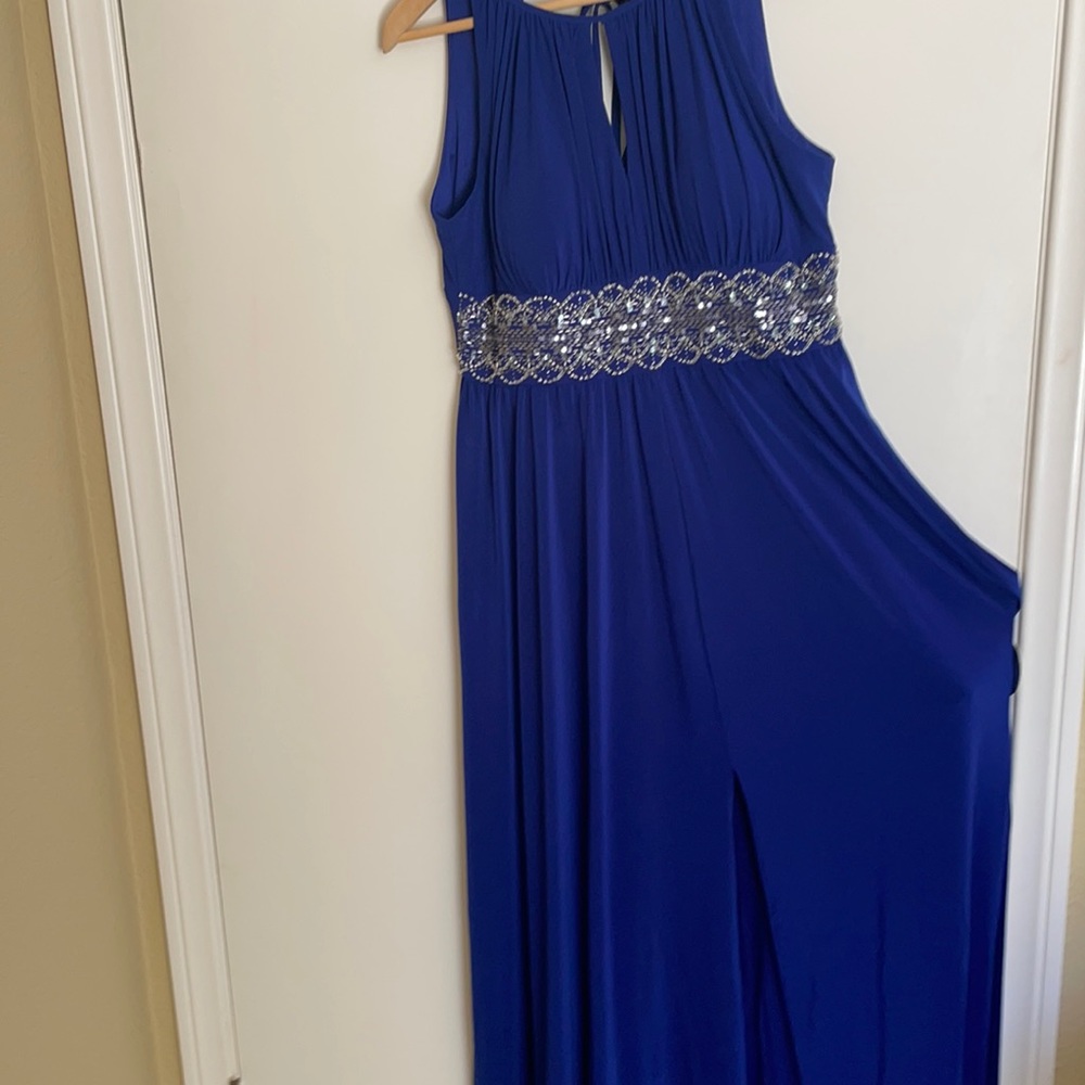 Royal blue dress good condition